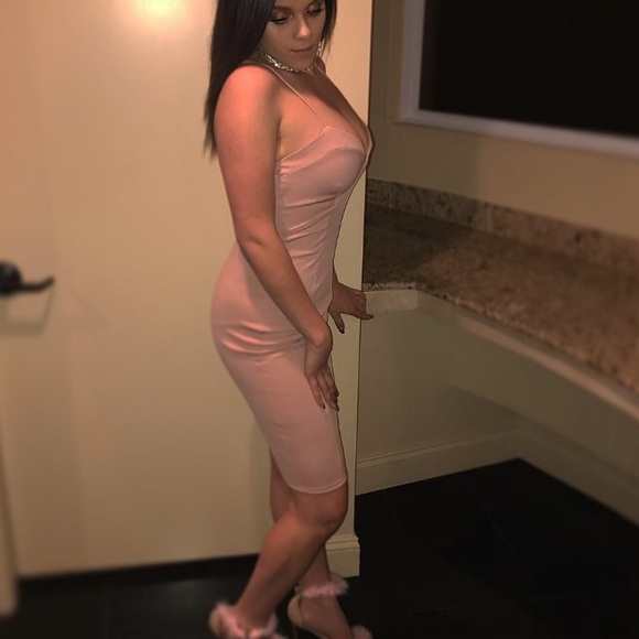 Pink Mini Dress. - Picture 2 of 2